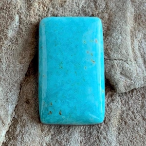Blue Royston Turquoise Cabochon: Nevada Gemstone, 10 Carats