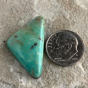 Royston Turquoise Green Triangle Cabochon