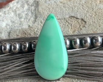 Beautiful Rare Green Natural Orvil Jack Turquoise Cabochon
