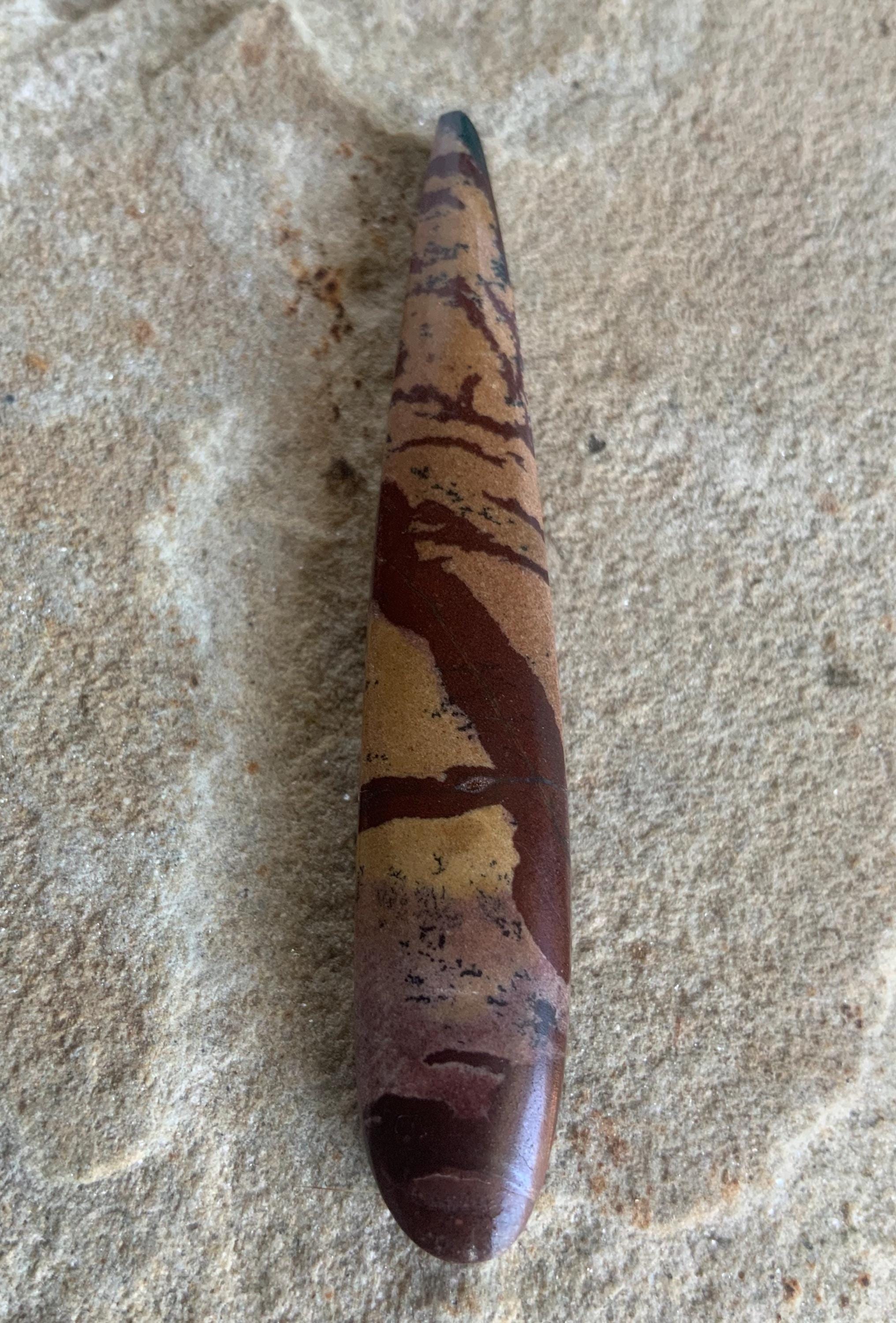 Indian Pigment Rocks Rare Indian Paint Stone, Death Valley Rhyolite Teardrop, 28 Carats - Etsy