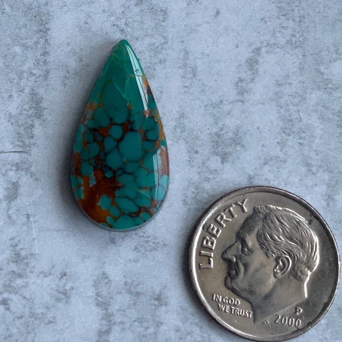 Pilot Mountain Turquoise Cabochon 245 Etsy