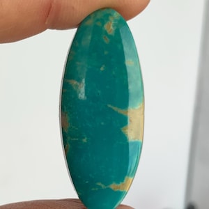 Beautiful Blue Royston Turquoise Long Oval Cabochon #R128