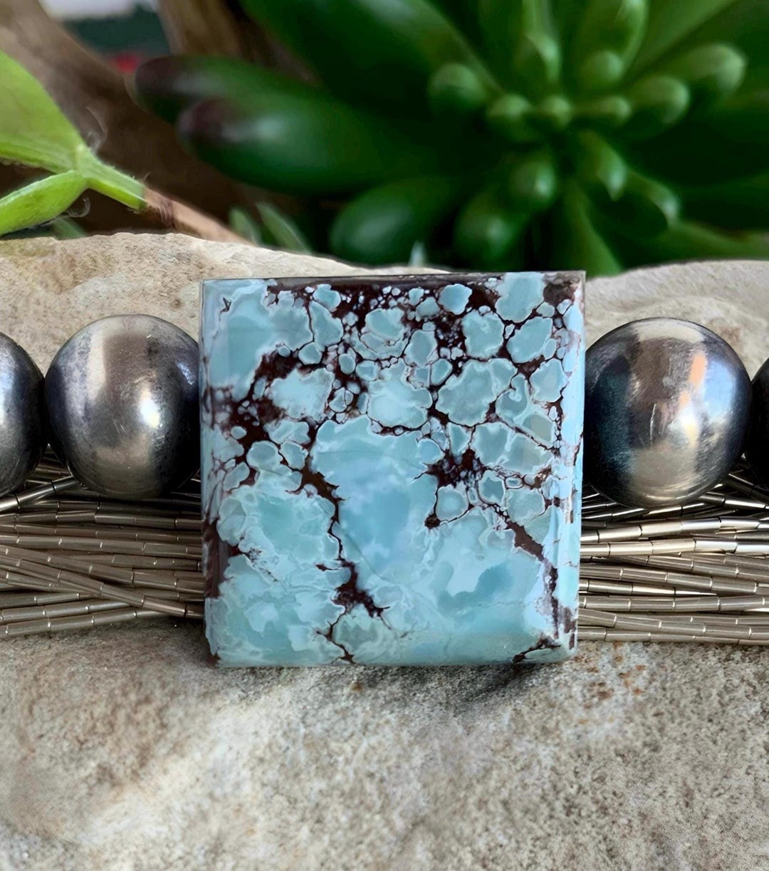 Gobi Lavender or Golden Hills Turquoise Square Cabochon Gemstone #G160 ...