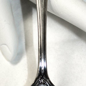 1915 Panama Pattern 6&quot; Jelly Spoon Engraved &quot;B&quot; Made by Associated Silver Co. Yourex