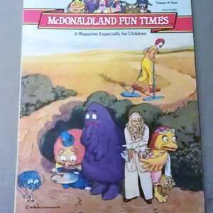 Fall 1981 Mcdonaldland Fun Times Magazine Vol. 3 No. 1
