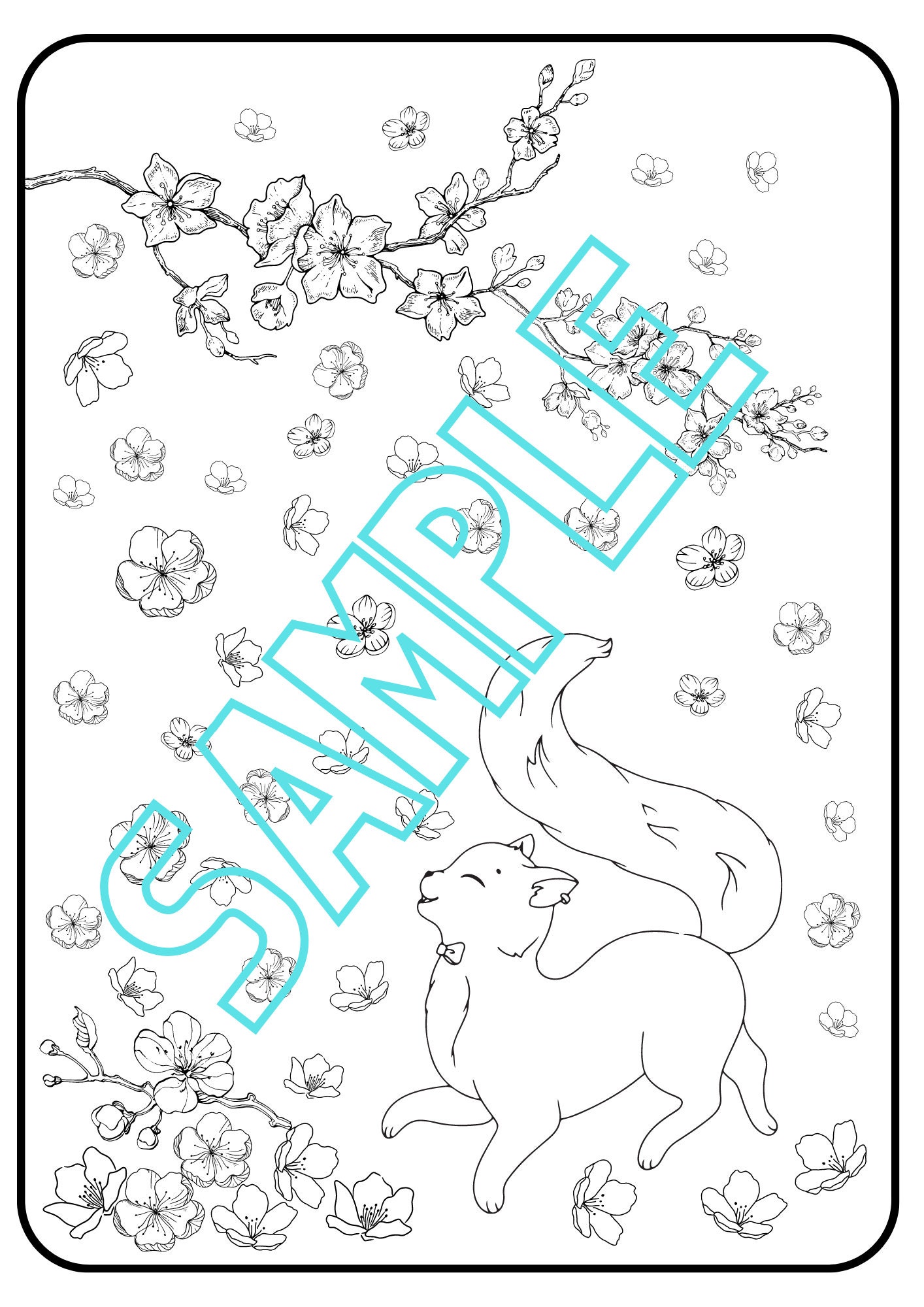 Cutest Kitties Coloring Pages - Etsy