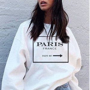 Chanel Paris Sweater Etsy