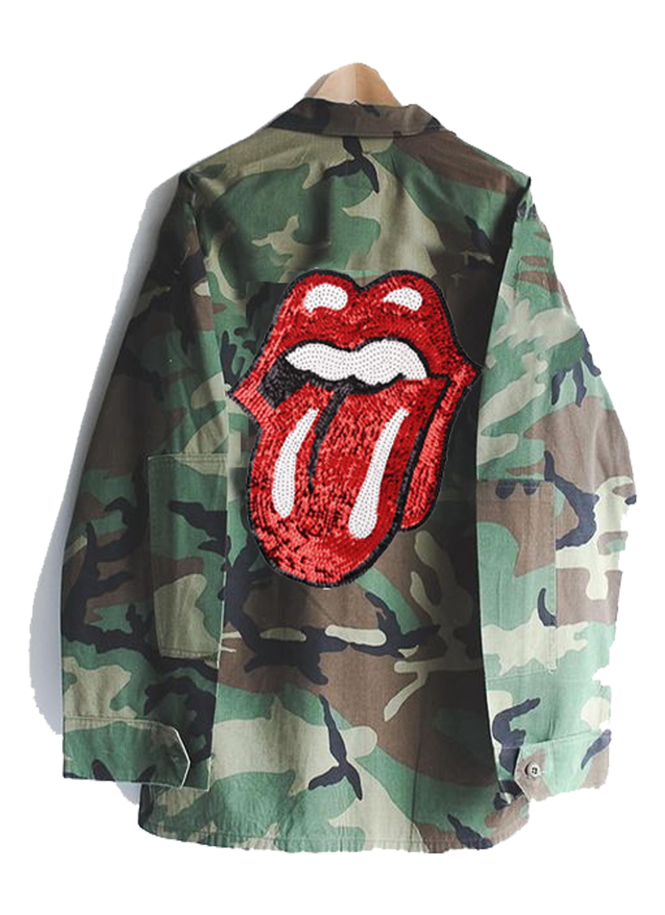 Reworked Patch Custom Vintage Army Jacket