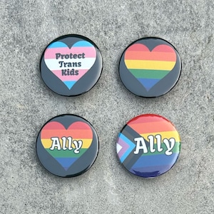 Pride Buttons 1.25&quot;