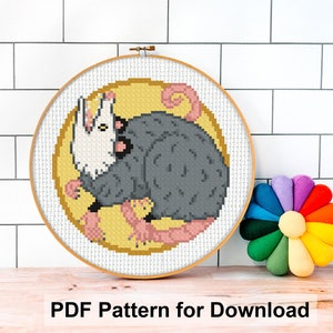 Screaming Jerry Cross Stitch Pattern PDF