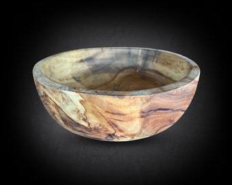 Salad Bowl 8" - Handcrafted Reclaimed Teak Wood