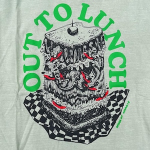 Out to Lunch Kayaker Sandwich T shirt