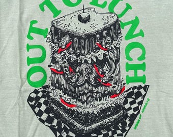 Out to Lunch Kayaker Sandwich T shirt