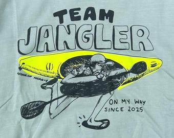 Camiseta de kayak del equipo Jangler