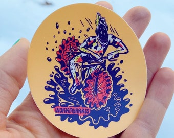 Mountain Bike sticker