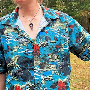 Whitewater Collage Party Shirt