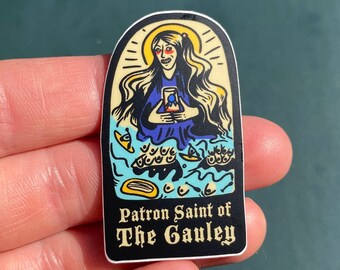 The Gauley Patron Saint sticker