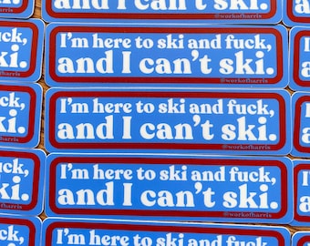 Ski and F*ck sticker vol. 2