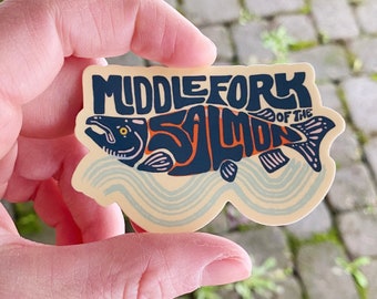 Middle Fork of the Salmon River Sticker
