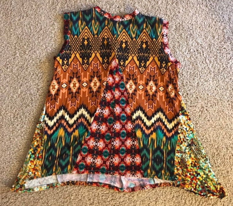 Color Blocked Tank Top