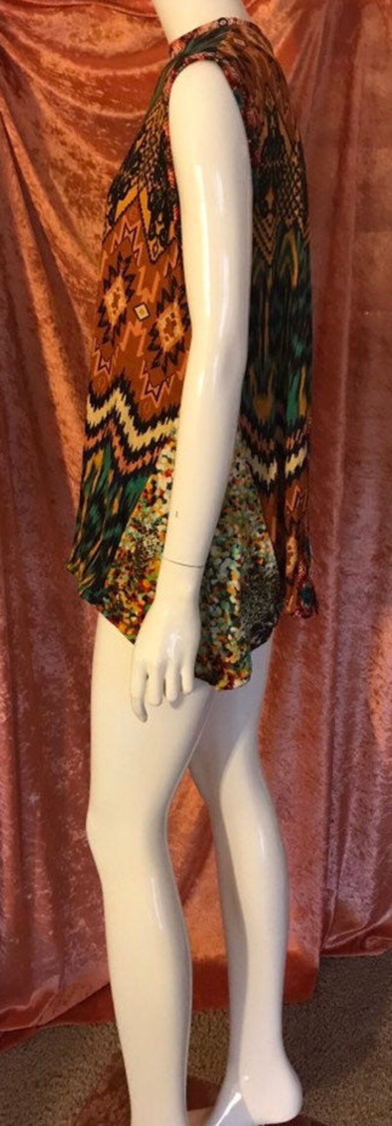 Color Blocked Tank Top