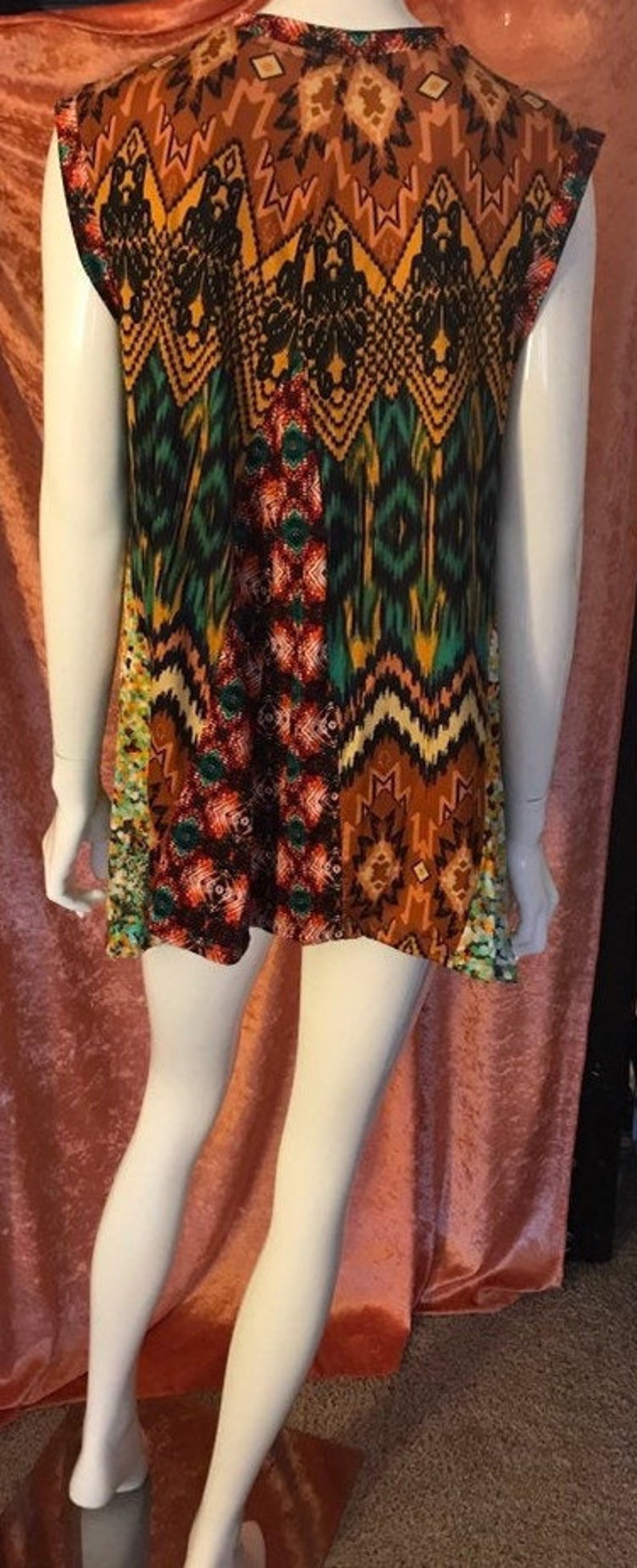 Color Blocked Tank Top