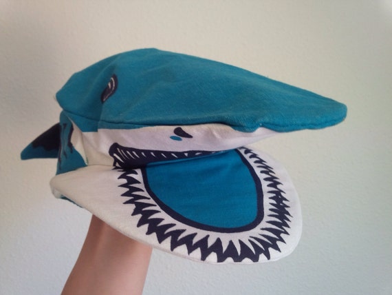 Shark Hat England Shark Cap Shark Halloween Costu… - image 2