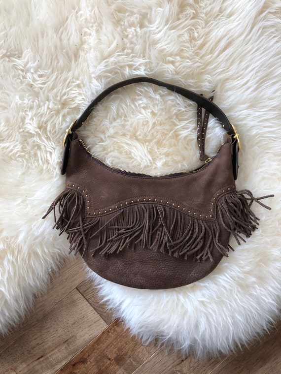 michael kors fringe handbags