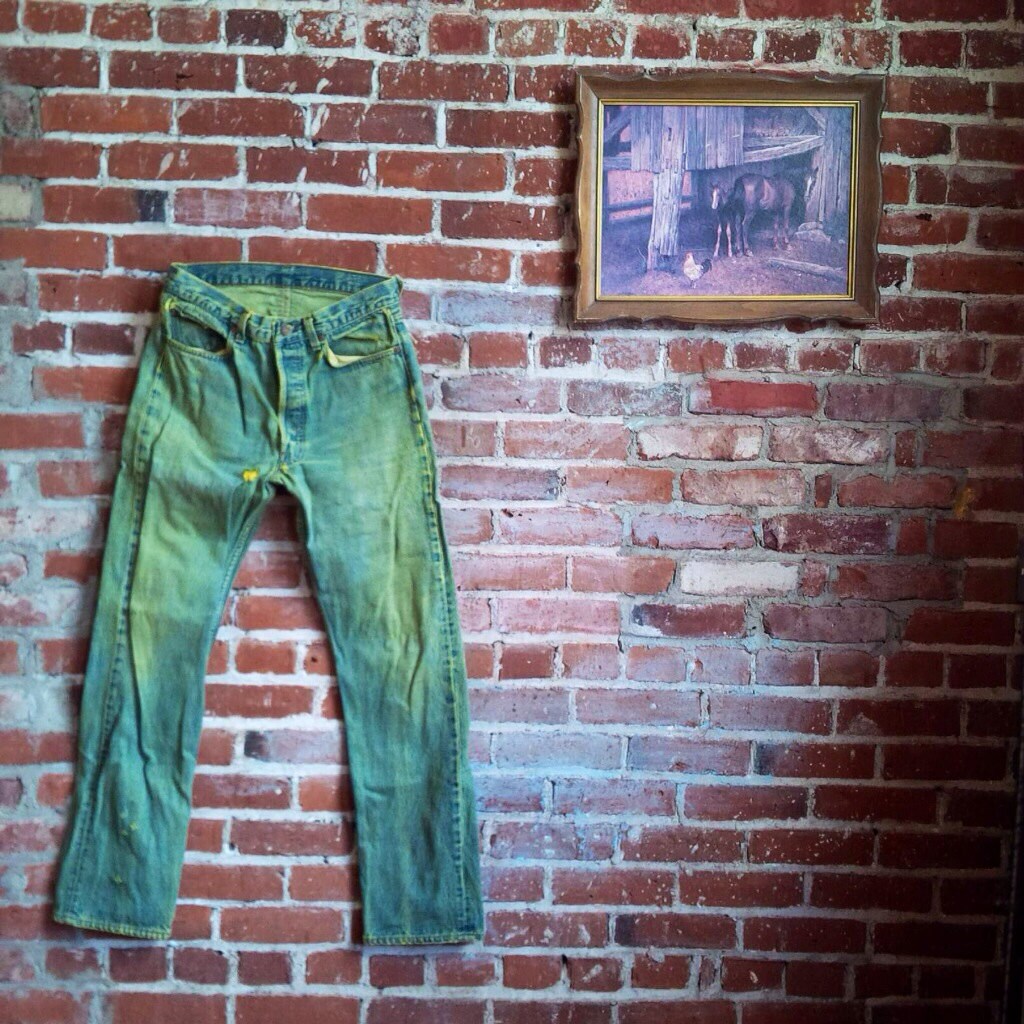 forest green levis