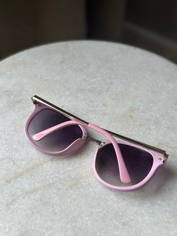 Retro Y2K SUNGLASSES - Retro Vintage Pink Frame - image 5