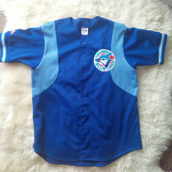 blue jays button up shirt