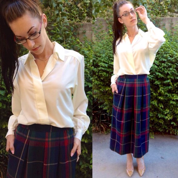 Pendleton Skirt Blouse Set Pendleton 100% Wool / S