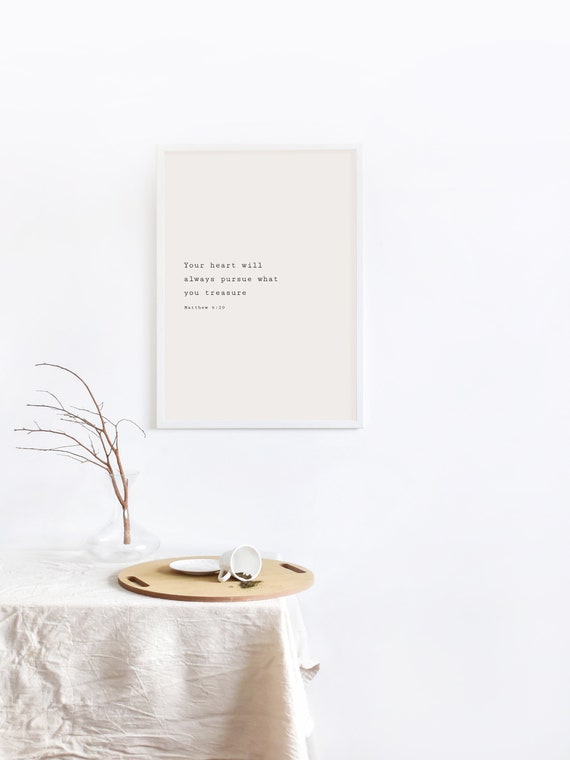 Prints Modern Wall Art Minimalist Wall Art Bible Verse Bible Verse ...