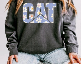Caterpillar CAT Floral PNG