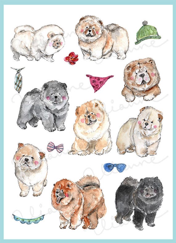 chow chow art