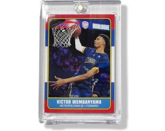 Victor Wembanyama &#39;86 Style France Promo Rookie RC Card  #1-Rare