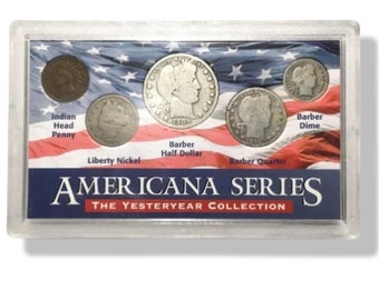 Americana-serie kappersmuntenset Oude collectie -90% zilveren munten *willekeurig* -zeldzaam