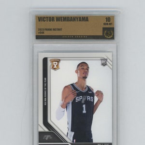 Panini Instant n.° 544 Victor Wembanyama RC Rookie, edición limitada, 2023-24