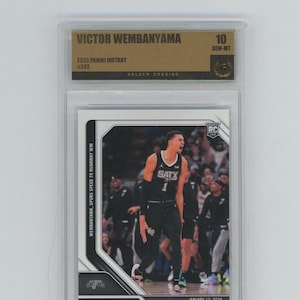2023-24 Panini Instant #243 Victor Wembanyama RC Rookie Graded Gem Mint 10
