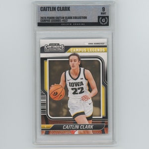 2024 Panini Caitlin Clark- Campus Legends #CL2 Caitlin Clark (RC) Graded 9 MINT