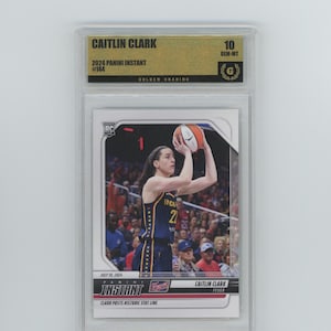 2024 Panini Instant WNBA #144 Caitlin Clark Indiana Fever Rookie RC Gem Mint 10