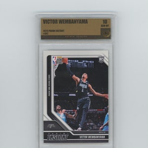 2023 Panini Instant #347  VICTOR Wembanyama Rookie  Rising Star RC Gem Mint 10