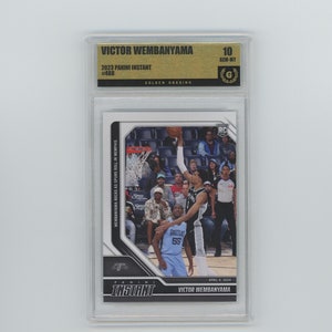 2023-24 Panini Instant #488 Victor Wembanyama RC Rookie Graded Gem Mint 10