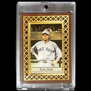 Originale- BABE RUTH Rookie Stagione '15 Boston Red Sox, Fan Club Numero di serie /300