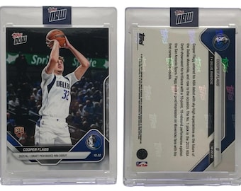 2025-26 Topps Now #6 クーパー・フラッグ NBA デビュー ルーキーカード (RC)
