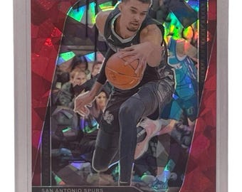 2024-25 Panini Prizm - Victor Wembanyama #172 Red Ice Prizm San Antonio SPURS