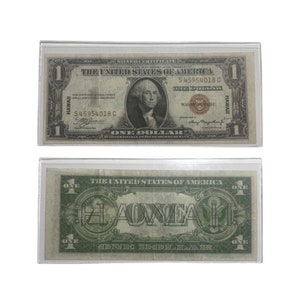 1935 A  Silver Certificate,WW II Hawaii Emergency,Brown Seal Random Vg/VF,Nice
