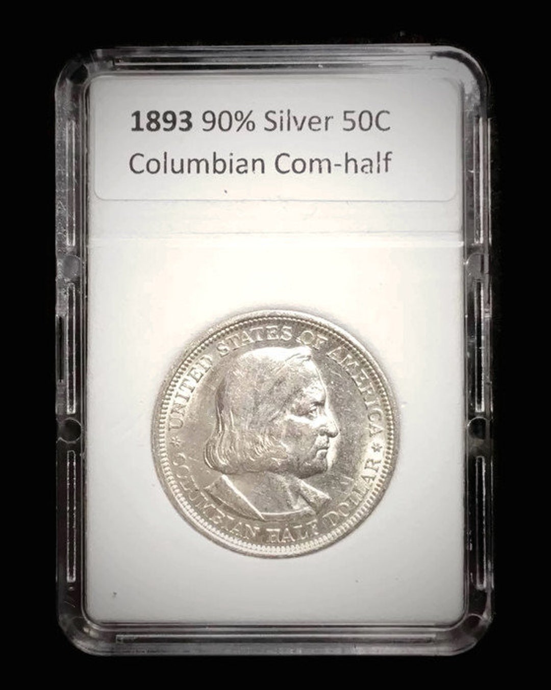 1893 Columbian Exposition Silver US First Commemorative Half
