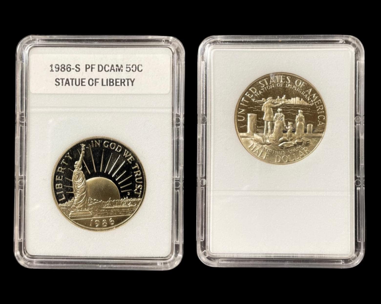 1986 S Proof Commemorative Statue of Liberty Half Dollar GEM Proof