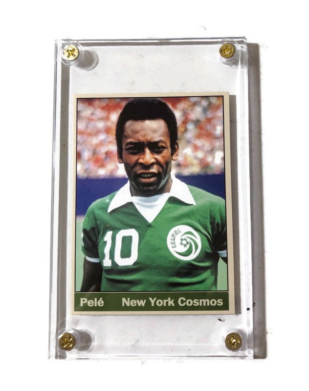 1979 SPORTSCASTER PELE NY Cosmos 1958-1970 3 World Cup